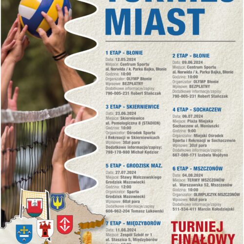 Startuje IV Edycja Ogólnopolskiego Turnieju Miast.Startuje