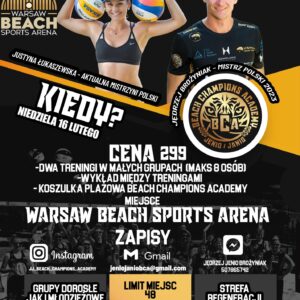 Jednodniowy Camp z Mistrzami Polski na Plaży