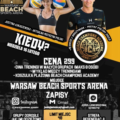 Jednodniowy Camp z Mistrzami Polski na Plaży