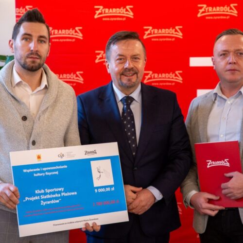 Klub Sportowy Projekt Siatkówka Plażowa Żyrardów z pierwszą dotacją! Wsparcie miasta dla siatkówki plażowej