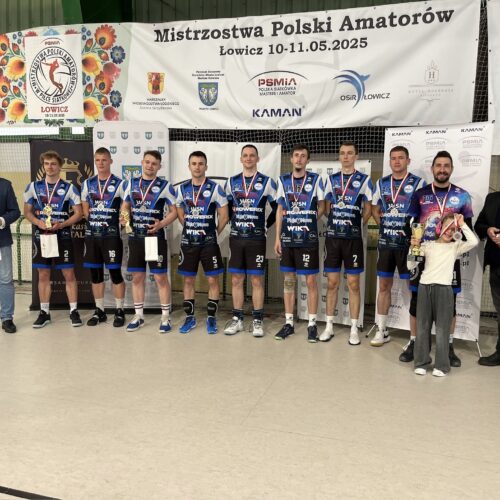 KS Projekt Siatkówka Plażowa Żyrardów Wicemistrzem Polski Amatorów 2025r