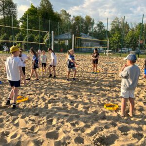 Wtorkowy trening – Siatkarskie Przedszkole i Kinderki na piasku!