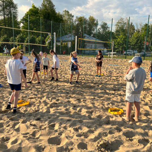 Wtorkowy trening – Siatkarskie Przedszkole i Kinderki na piasku!