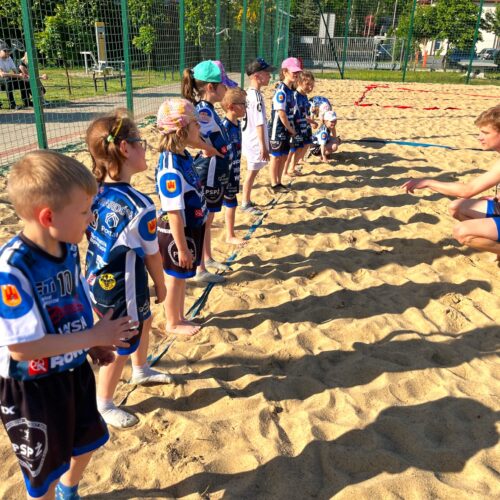 Przegląd wtorkowego treningu – grupa Siatkarskie Przedszkole i Kinderki