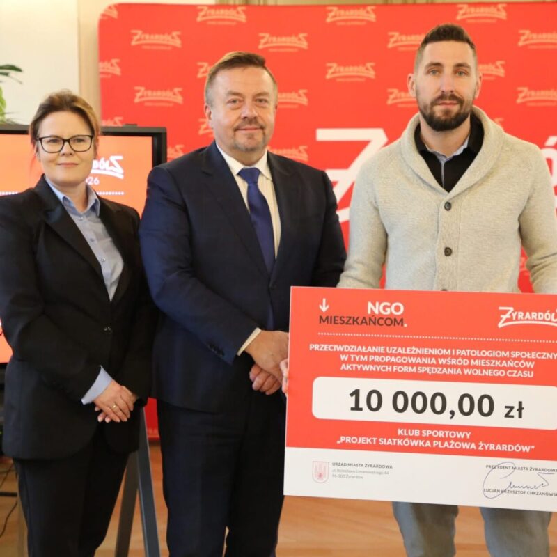 Nasz klub otrzymał dotację 10 000 zł na realizację projektu: „Żyrardowska Amatorska LIGA Siatkówki”