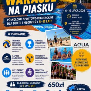 AKTYWNE WAKACJE NA PIASKU 2026 ZAPISY OTWARTE!