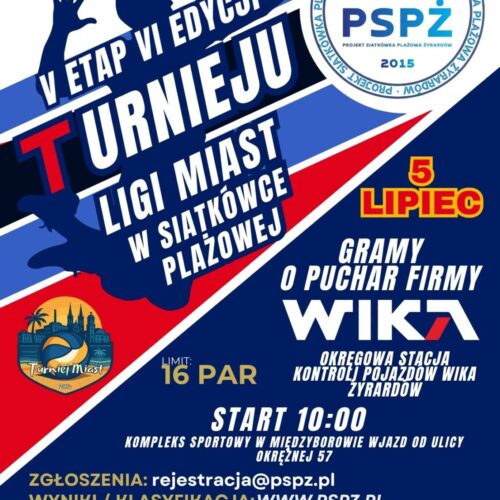 Ruszają zapisy na V ETAP VI EDYCJI OGÓLNOPOLSKIEGO TURNIEJU LIGI MIAST!