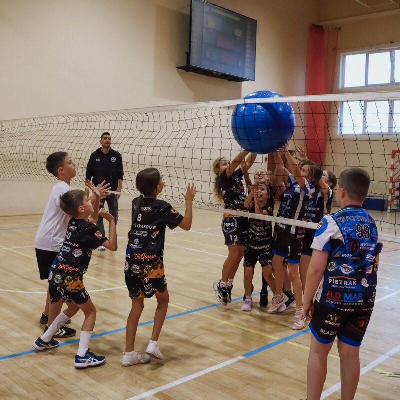 Poniedziałkowy trening grupy Iskierki